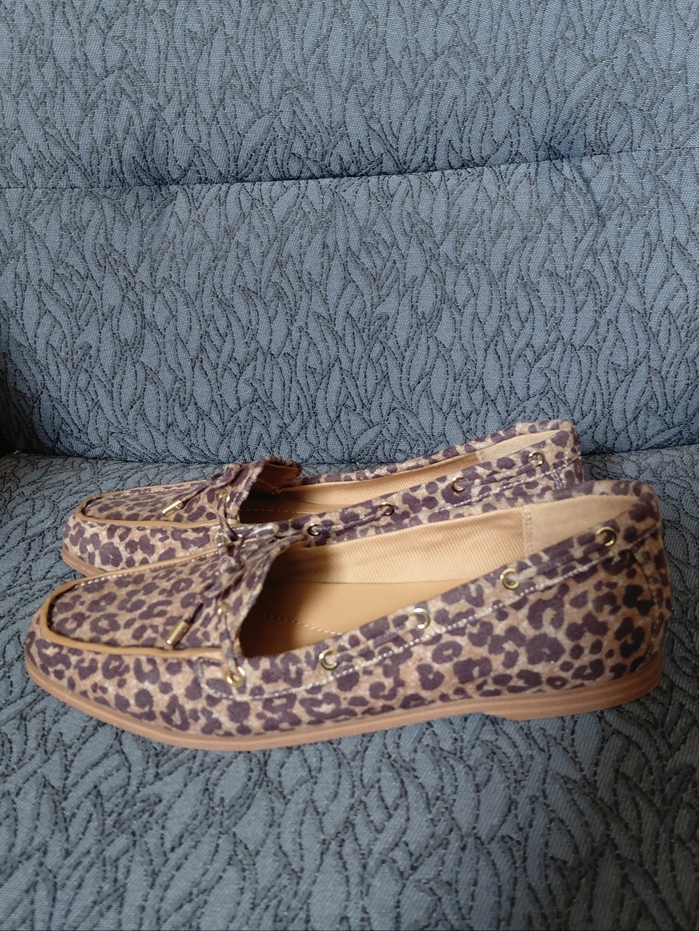 Dolce Vita Leopard Print Womens Loafers - Casual Slip-On Moccasins
